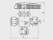 Q95SA-6.4雙卡套三通球閥